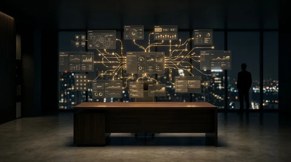 Connected dashboards and AI panels